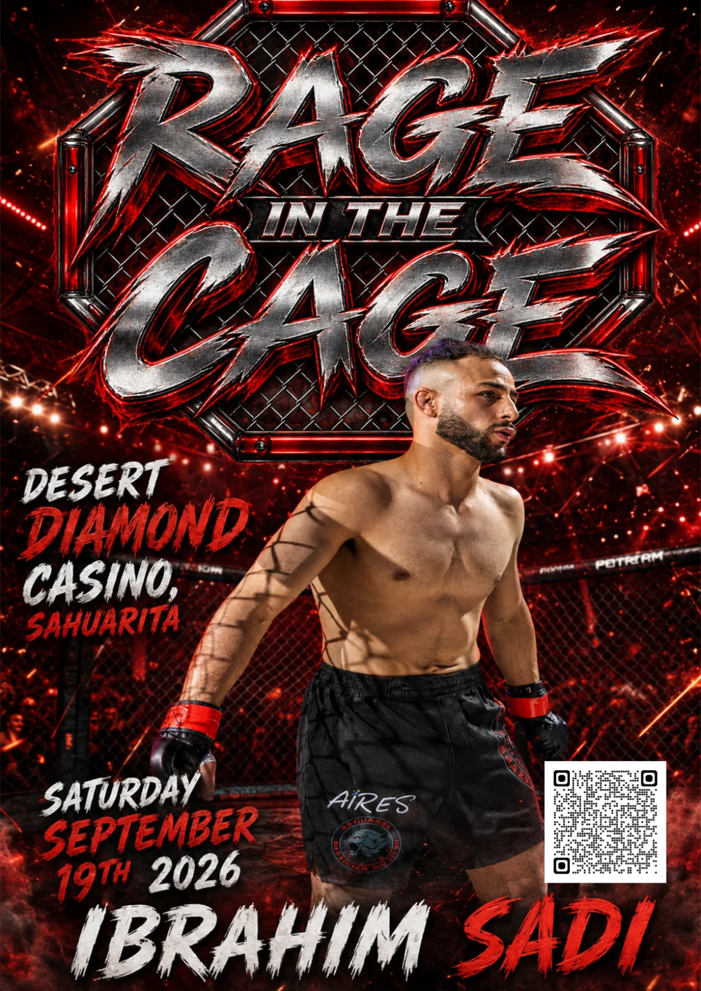 Ibrahim Sadi - Rage in the Cage September 19, 2026