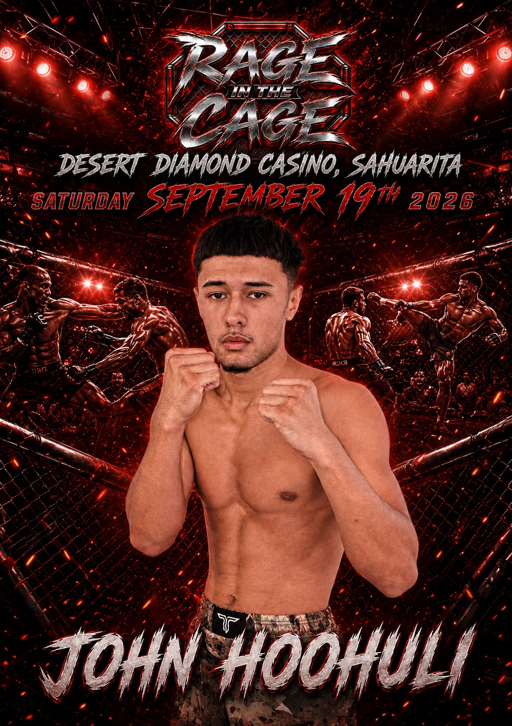 John Hoohuli - Rage in the Cage September 19, 2026