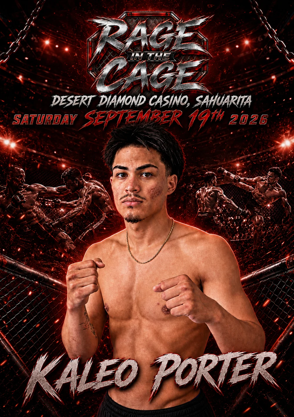 Kaleo Porter - Rage in the Cage September 19, 2026