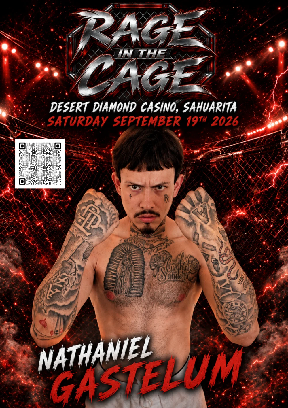 Nathaniel Gastelum - Rage in the Cage September 19, 2026